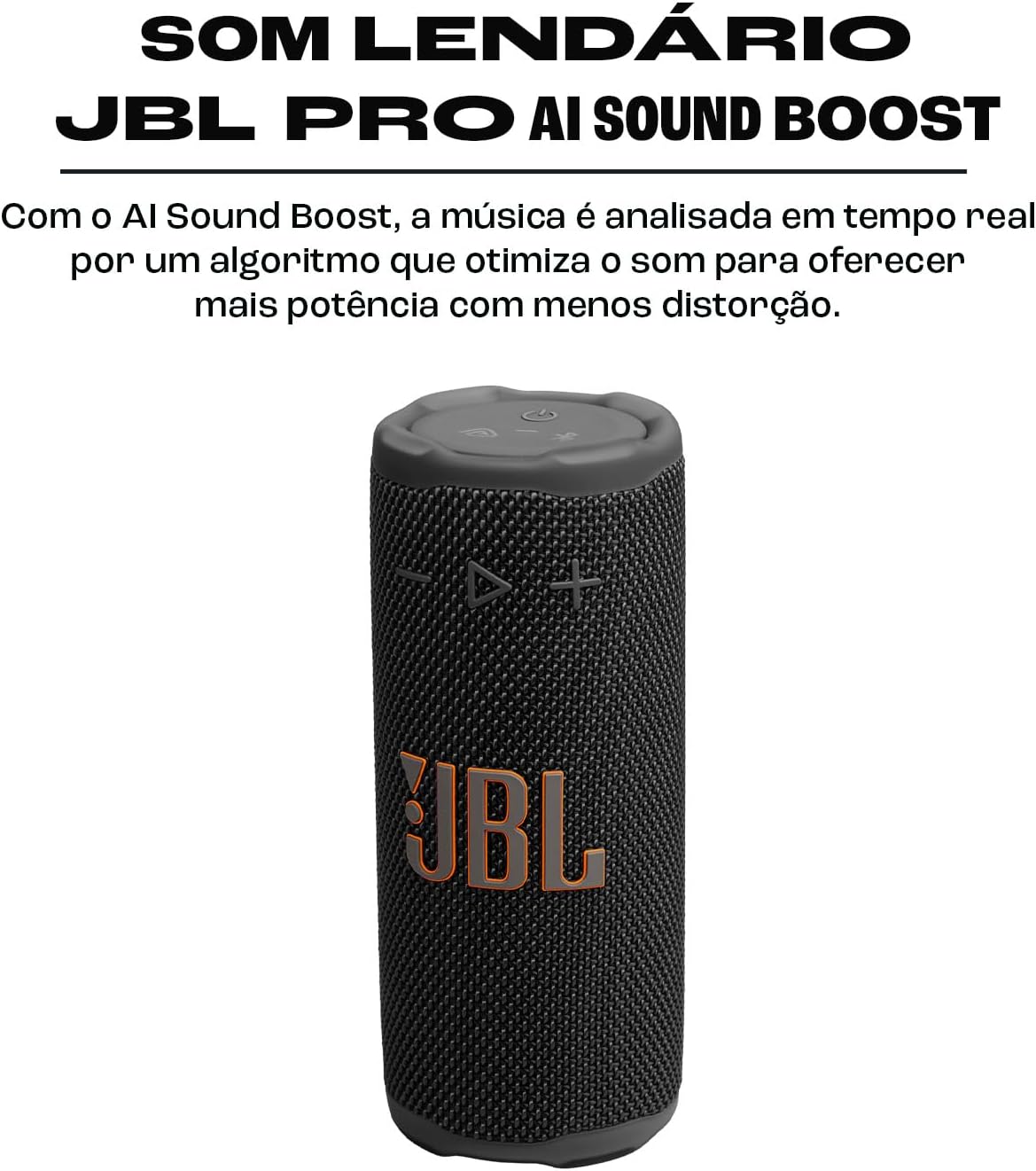 JBL, Caixa de Som, Grip, 16 W RMS, Com Playtime Boost, IP68, Portátil - Preto