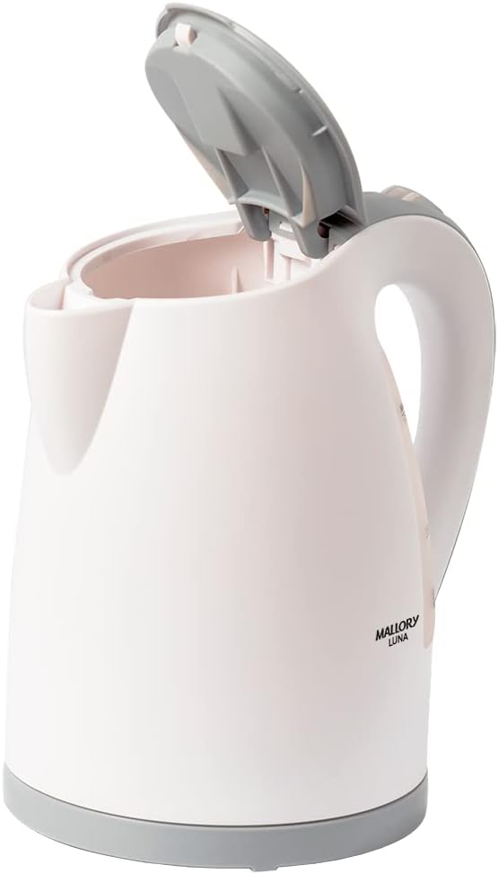 Chaleira Elétrica Mallory Luna – 1,7L, Base Rotativa 360º, Desligamento Automático, Indicador de Nível de Água - 220V