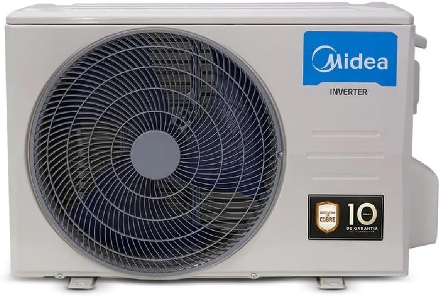 Ar Condicionado 9000 Btus Split Hi Wall Inverter Midea Frio Ai Ecomaster 220v