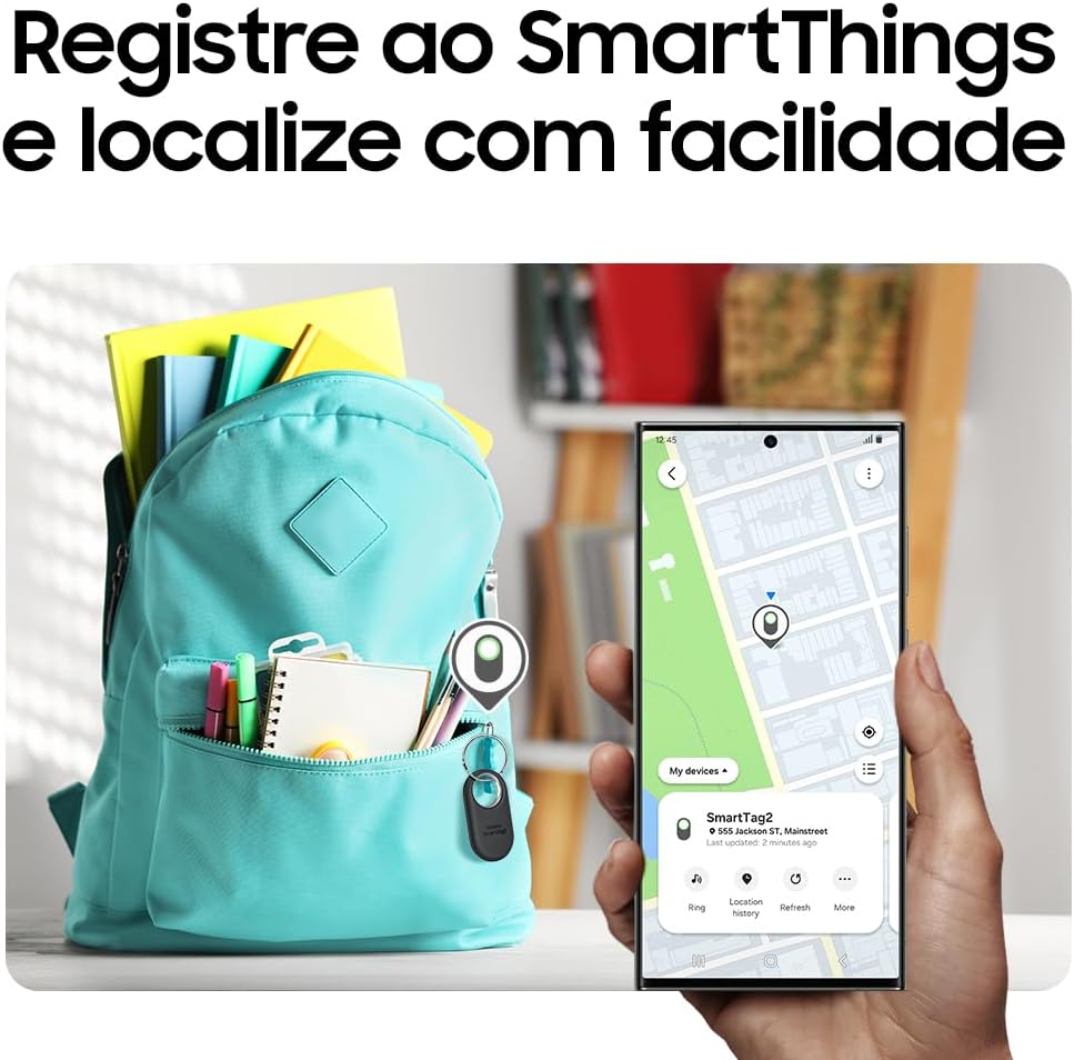 Galaxy SmartTag2 Localizador (Pacote Unitário) Preto