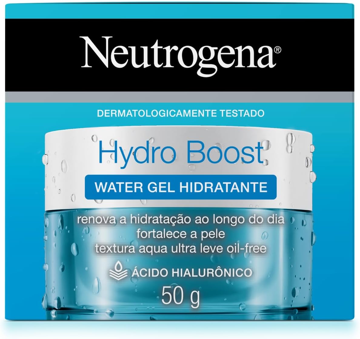 Neutrogena Hidratante Facial Hydro Boost Water Gel, 50g