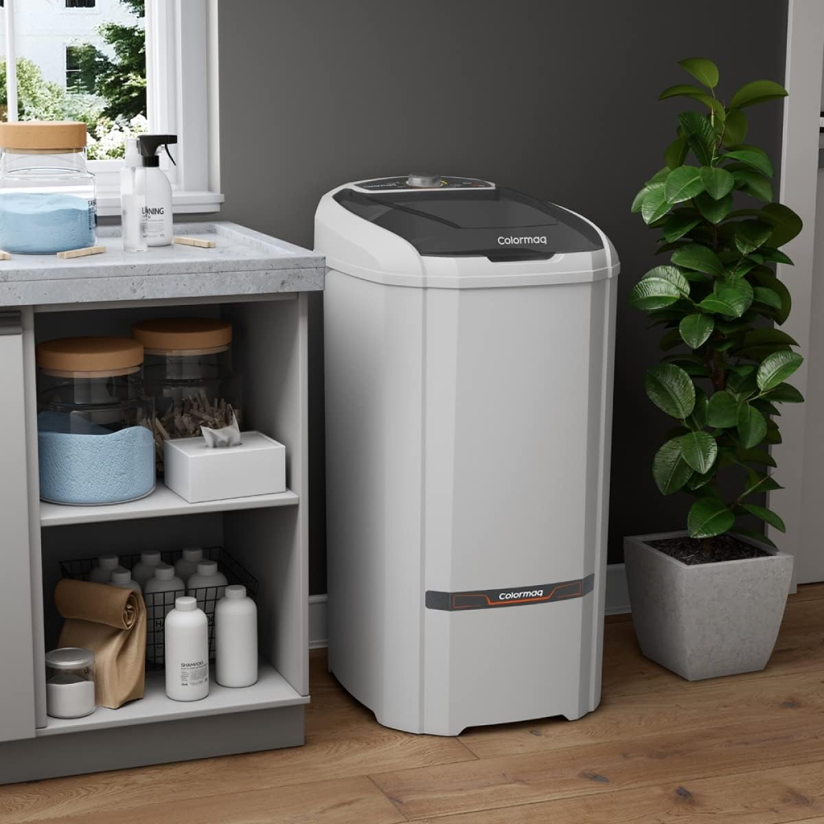 Colormaq Maquina de Lavar Roupa Semi Automatica Tanquinho 10kg LCS10 Branco 220v