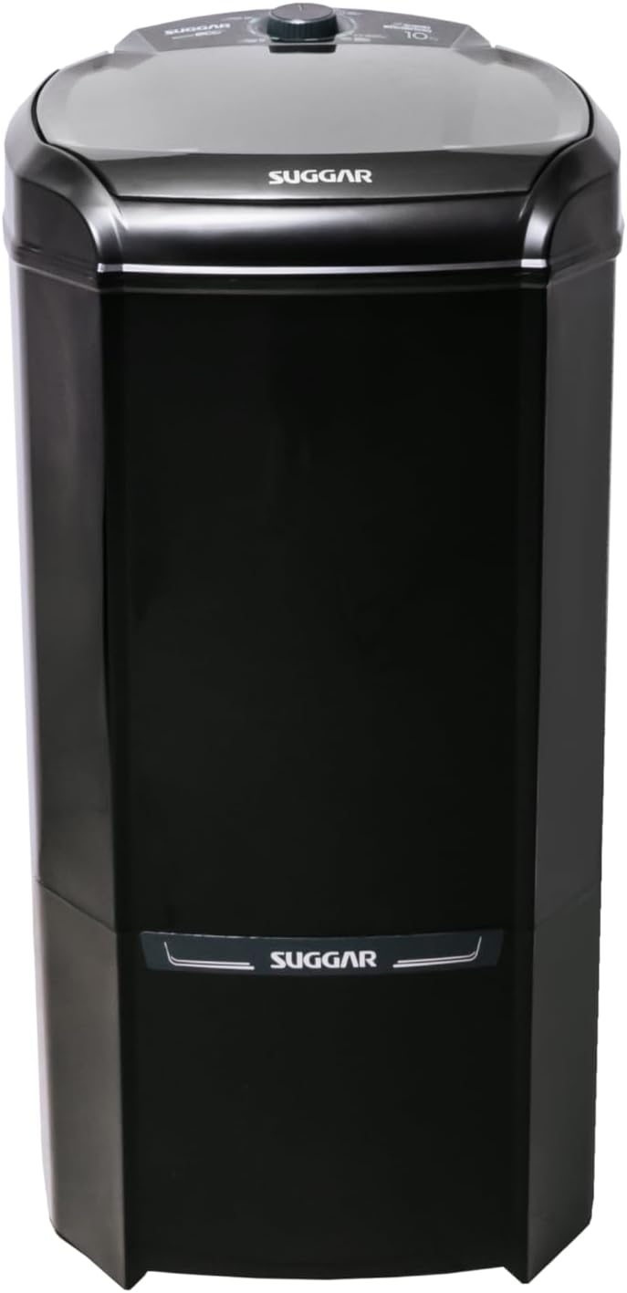 SUGGAR LAVADORA DE ROUPAS LAVAMAX ECO 10KG 110V PRETA LE1021PT