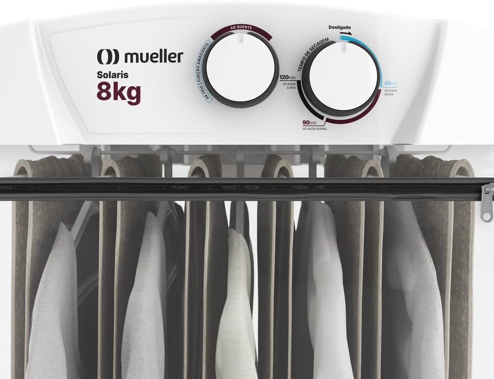 Secadora de Roupa Mueller Solaris 8Kg 127V